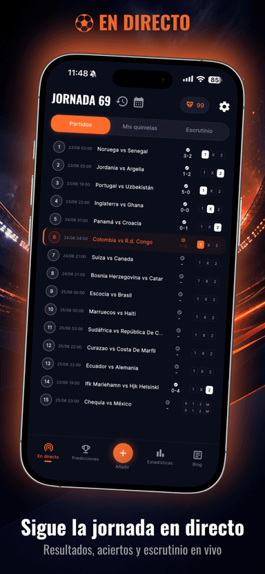 Quiniela Live app