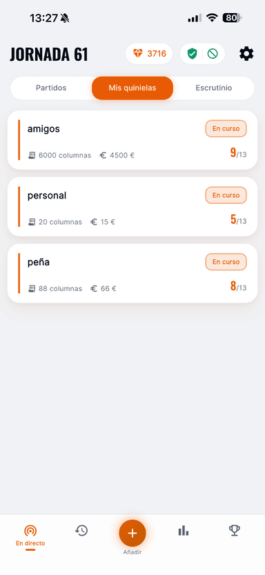 Quiniela Live app